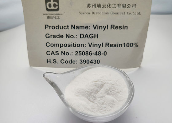 Hydroxyl-gemodificeerd vinylchloridevinylacetaatterpolymeer DAGH is gelijk aan VAGH gebruikt in blikcoating en metaalcoating